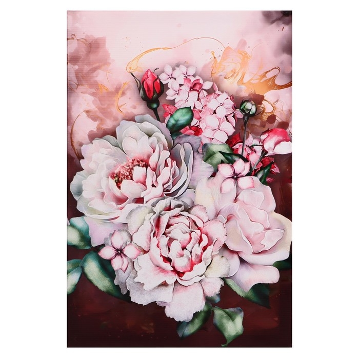 Картина на холсте Картина на холсте "Цветы" 40*60 см