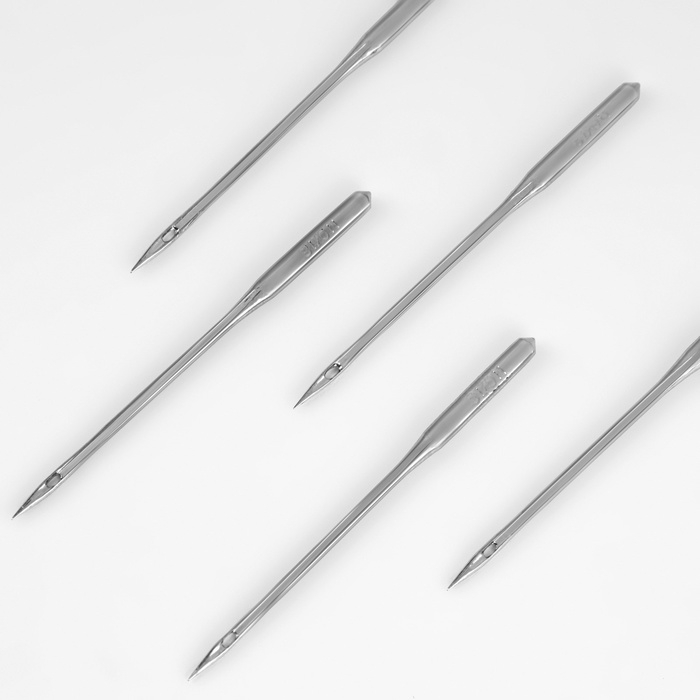 Иглы для бытовых швейных машин, универсальные, №110/18, 5 шт Иглы для бытовых швейных машин, универсальные, №110/18, 5 шт