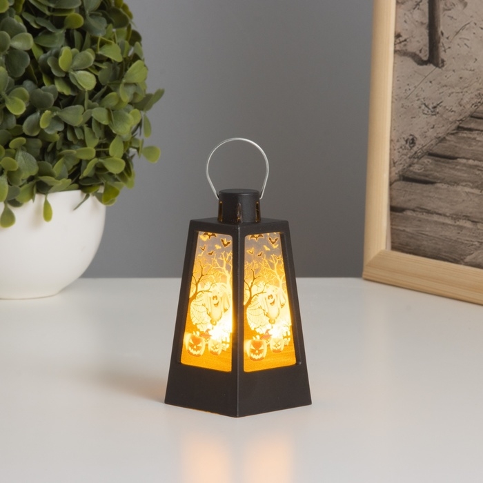 Светильник "Привидение" 3хLR1130 черный 4,4х4,4х9,4см