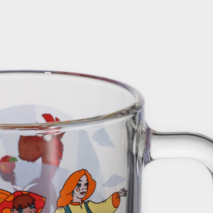 Набор детской стеклянной посуды «Три богатыря. Царевны», 3 предмета: тарелка d=19,7 см, салатник d=13 см, кружка 300 мл Набор детской стеклянной посуды «Три богатыря. Царевны», 3 предмета: тарелка d=19,7 см, салатник d=13 см, кружка 300 мл