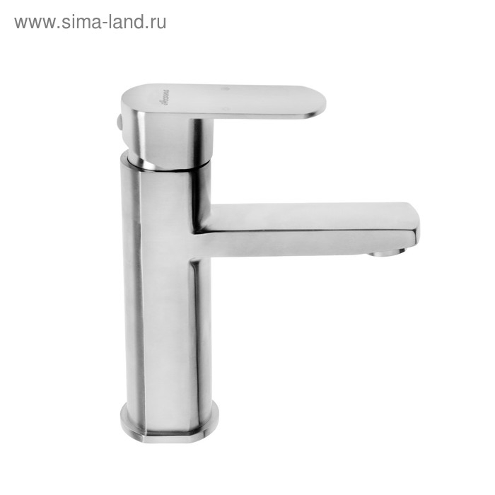 Смеситель для раковины Accoona A96205, однорычажный, нержавеющая сталь, с гайкой, хром Смеситель для раковины Accoona A96205, однорычажный, нержавеющая сталь, с гайкой, хром