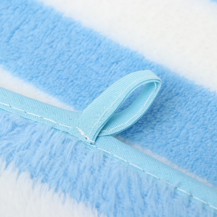 Полотенце банное Этель Полотенце банное Этель "Полосы", цв. голубой, 70х140 см, 100% п/э, 240 г/м2