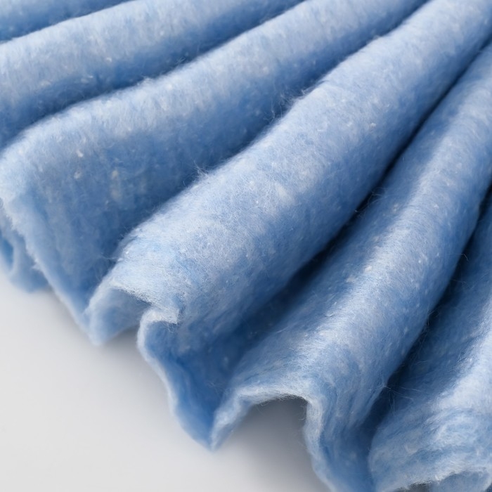 Вата Зиг-Заг для творчества 100 г синяя МИКС Вата Зиг-Заг для творчества 100 г синяя МИКС