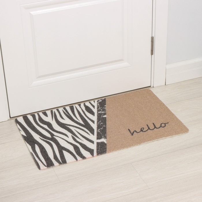 Коврик придверный Доляна «Мэнни», 48×78 см Коврик придверный Доляна «Мэнни», 48×78 см