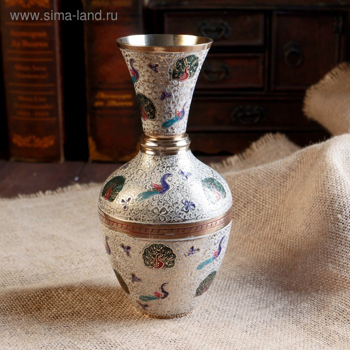 Ваза  Ваза "Ажур" латунь 9х9х21 см