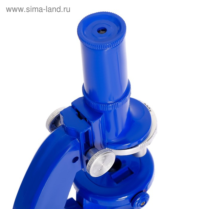 Микроскоп детский: 3 объектива, фокусировка, подсветка Микроскоп детский: 3 объектива, фокусировка, подсветка