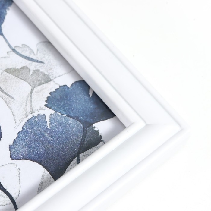 Фоторамка на 4 фото 10х10, 10х15 см+зеркало  Фоторамка на 4 фото 10х10, 10х15 см+зеркало "Наслаждайся мелочами" белая н-р 5 шт 26х44 см