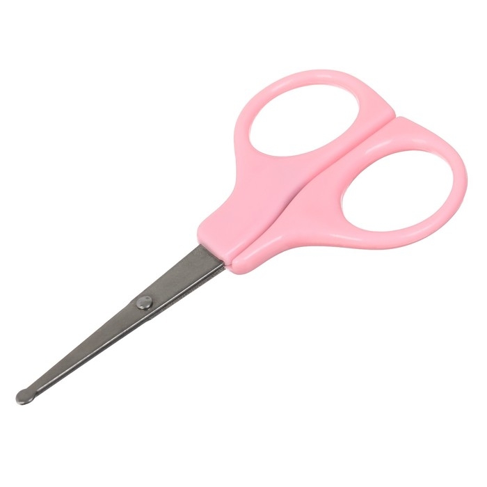 Детский маникюрный набор (ножницы, книпсер, пилка, пинцет), цвет розовый Детский маникюрный набор (ножницы, книпсер, пилка, пинцет), цвет розовый