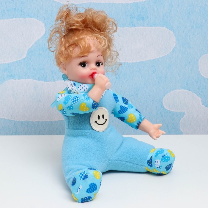 Кукла Кукла "Пупс с бутылочкой" девочка, 30 см, микс