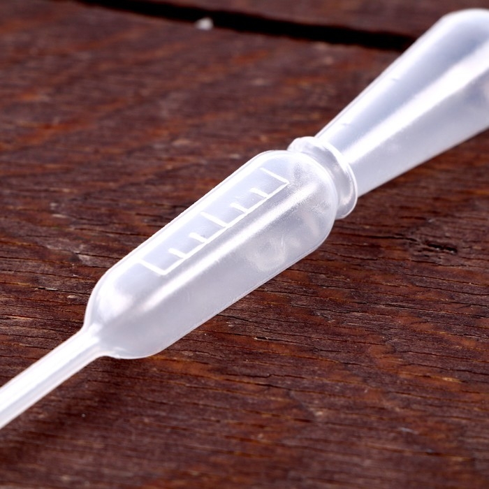 Пипетка для опытов и творчества 3 мл, набор 10 шт., размер 1 шт. — 1,3 × 8,6 см Пипетка для опытов и творчества 3 мл, набор 10 шт., размер 1 шт. — 1,3 × 8,6 см