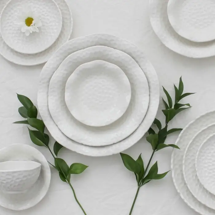 Тарелка глубокая &laquo;Воздушность&raquo;, 500 мл, d=23 см, керамика, белая