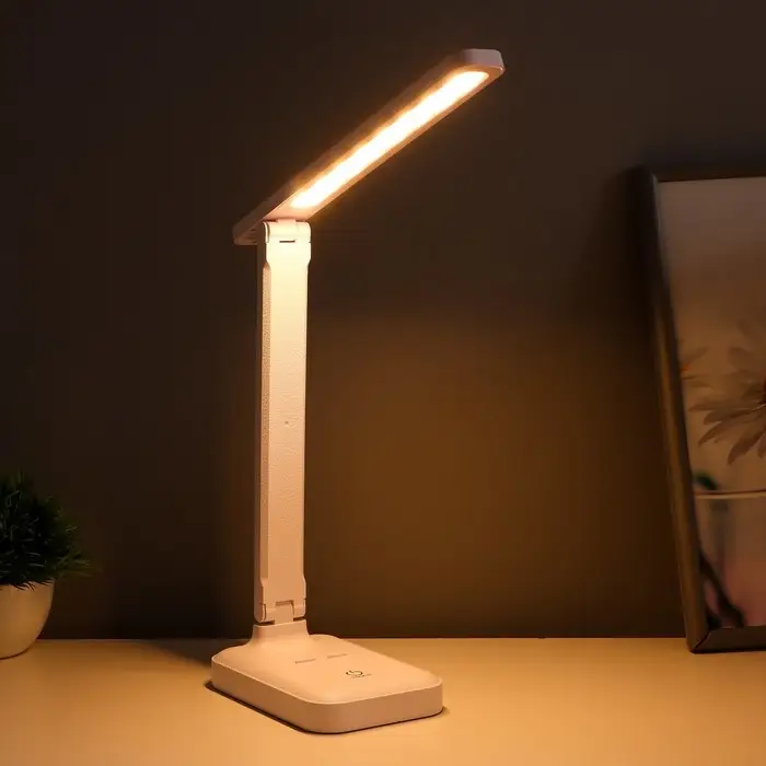 Настольная лампа сенсорная 16888/1 LED 5 Вт 3000-6000К USB АКБ белый 29&times;55 см