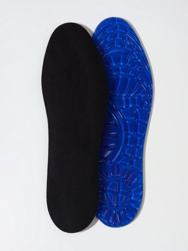 Стельки (полиэстер, силикон) универс 40-47р-р 29см (пара) черный пак SS Стельки (полиэстер, силикон) универс 40-47р-р 29см (пара) черный пак SS