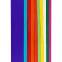 Набор бумаги крепированной &laquo;Классика&raquo;, рулон, 10 штук/10 цветов, 50&times;200 см, 30 г/м&sup2;