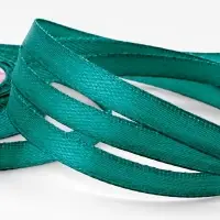 Лента атласная, 6 мм, 23&plusmn;1 м, зелёная №126