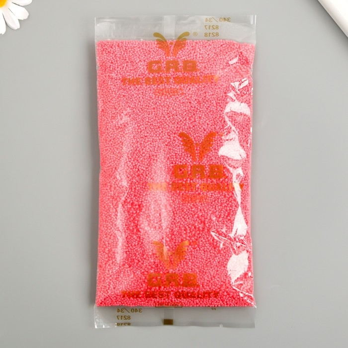 Бисер стекло 12/0  Бисер стекло 12/0 "Розовый телесный" ровный №685 450 гр