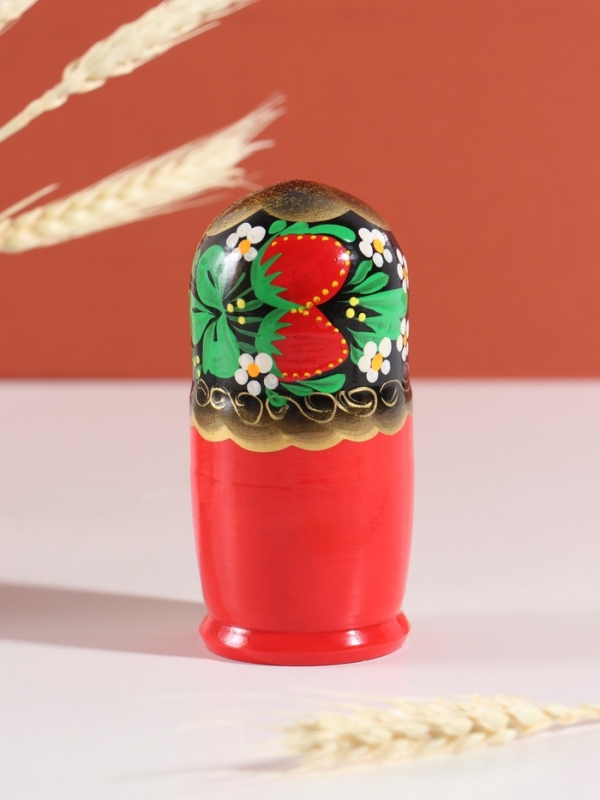 Матрёшка  Матрёшка "Анна", хохлома, 5-кукольная, 11см