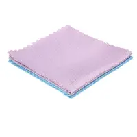 Салфетка для стекла/пластика/зеркал тм VETTA, 30х30см, микрофибра 220г/м2, 2 цвета