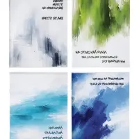 Тетрадь 96 листов в клетку Calligrata &laquo;Мотивация&raquo;, блок офсет, МИКС