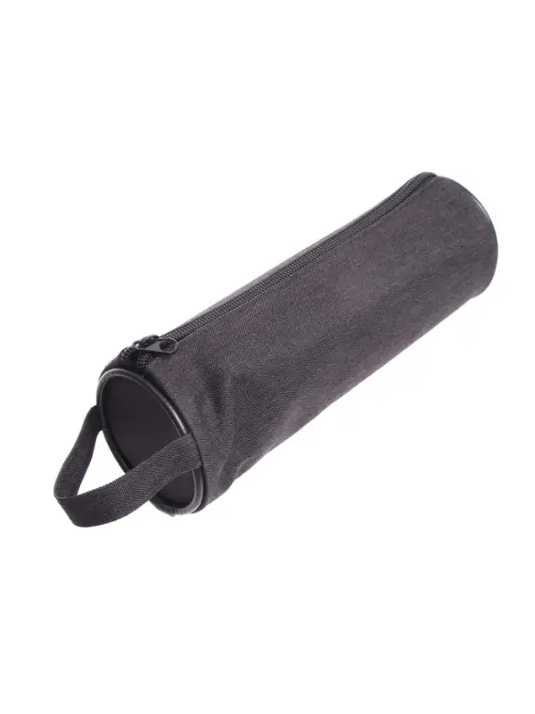 Пенал - тубус школьный на молнии Calligrata &laquo;Джинс&raquo;, МИКС