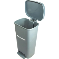 Упаковка д/сбора мед.отходов Бак с педалью кл. А серый 25 л, 2 штуки, СЗПИ