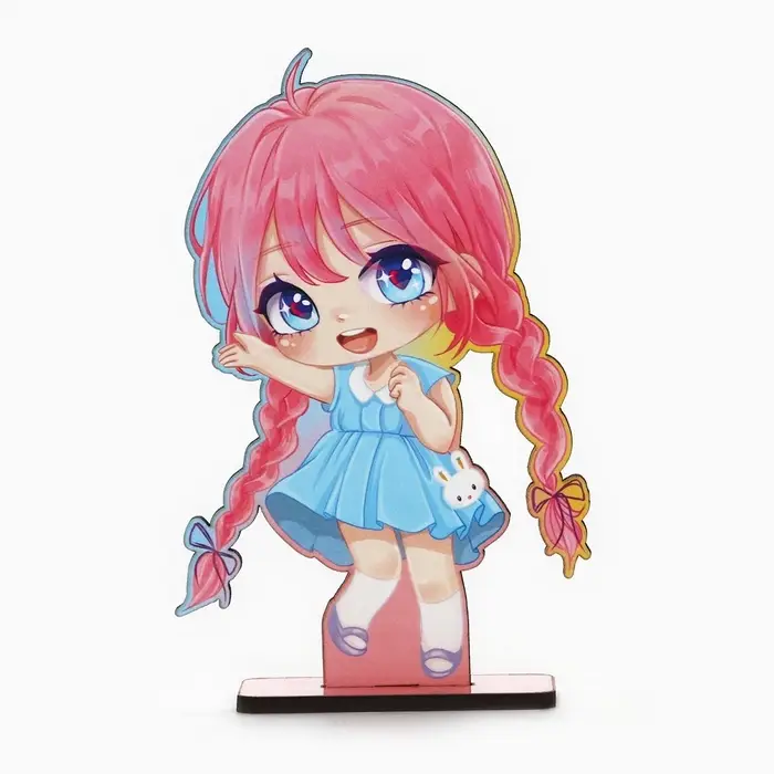 Фигурка аниме «Девочка милая», 7,9 х 12,4 см, дерево Фигурка аниме «Девочка милая», 7,9 х 12,4 см, дерево