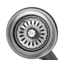 Мойка кухонная MIXLINE 528187, врезная, толщина 0.6 мм, 48х48х16 см,3 1/2", с сифоном