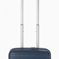 Чемодан на съёмных колёсах, 18", кодовый замок, 33&times;16&times;49 см, синий