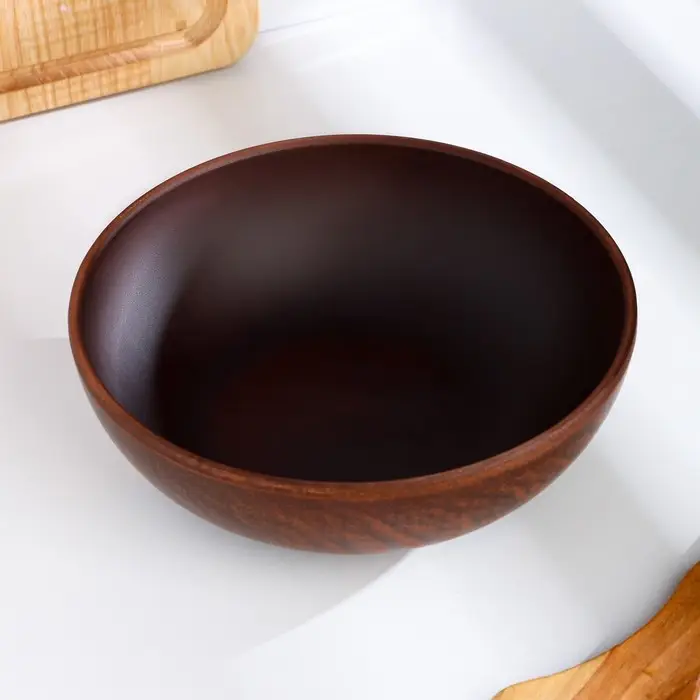 Салатник &laquo;Гладь&raquo;, 800 мл, 17.5&times;5.5 см, красная глина