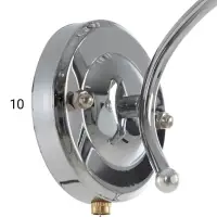 Бра &laquo;Пион&raquo; 1&times;60 Вт, E27, 14&times;14&times;25 см