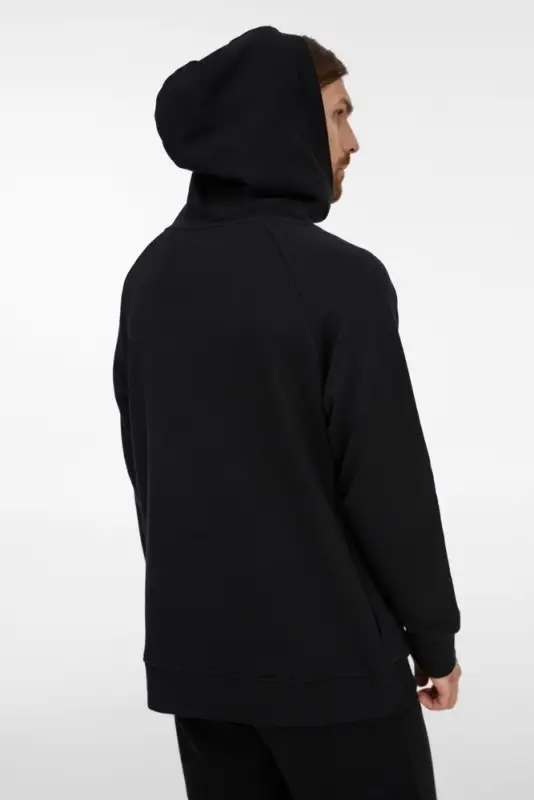 Худи унисекс H5, черное, размер M/L