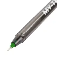 Ручка шариковая Pensan. My-Tech, зелёный стержень, игольчатый узел 0.7 мм, на масляной основе