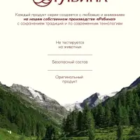 Шампунь для волос, питающий уход, аромат малины, 250 мл, Рябина