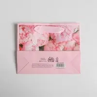 Пакет подарочный ламинированный, упаковка, «For you», S 15 х 12 х 5.5 см