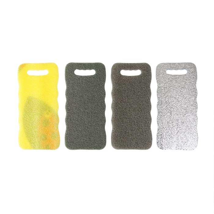 Коврики для садовых работ, 40 × 19 см, набор 4 шт., цвет МИКС Коврики для садовых работ, 40 × 19 см, набор 4 шт., цвет МИКС