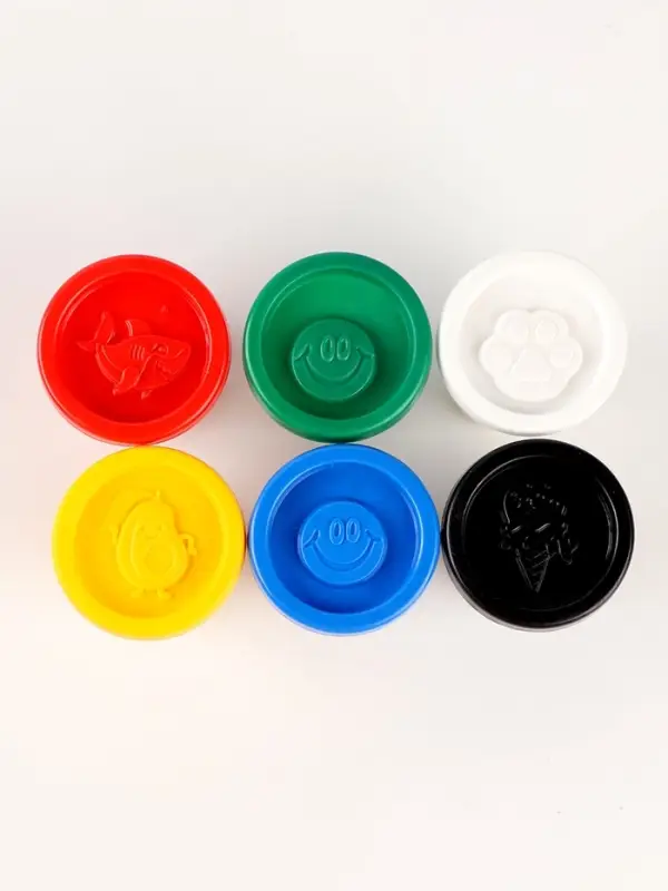 Тесто для лепки, 6 цветов по 50 г