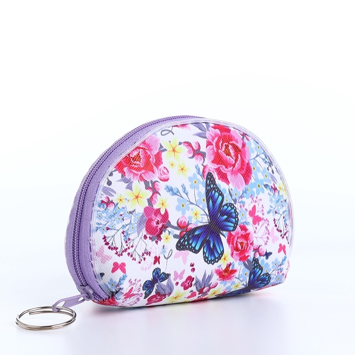 Кошелёк монетница на молнии, цвет МИКС Кошелёк монетница на молнии, цвет МИКС