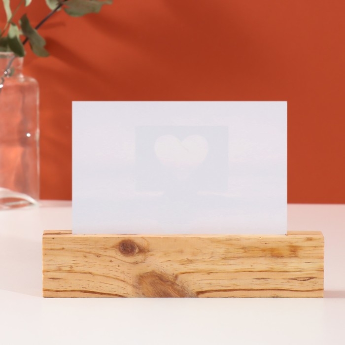 Фоторамка дерево, акрил 10х15 см  Фоторамка дерево, акрил 10х15 см "Дом" 2,5х20,3х14 см