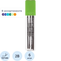 Стержень микрографический M&G 2B 0,9x1,8 мм 6 шт/уп ASL362011109L7C