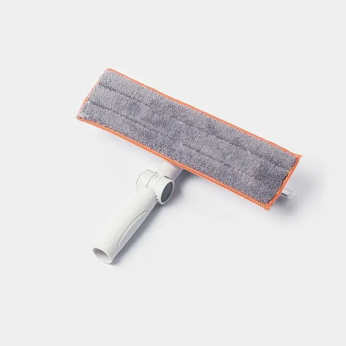 Оконная швабра с креплением на карманы 30&times;8 см, длина 103-145 см, 2 насадки, 45+180 поворот