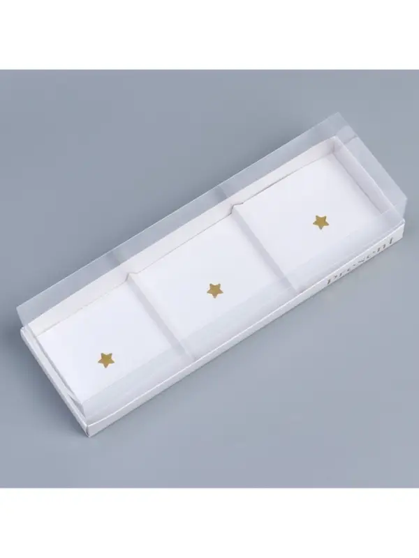 Коробка кондитерская для муссовых пирожных &laquo;Звёзды&raquo;, 27&times;8.6&times;6.5 см
