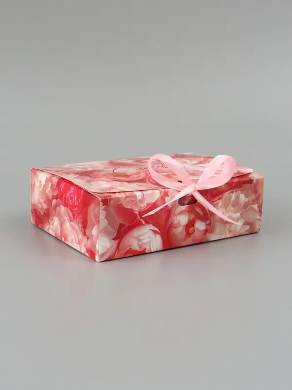 Коробка складная &laquo;С Любовью&raquo;, 16,5 х 12 х 5 см
