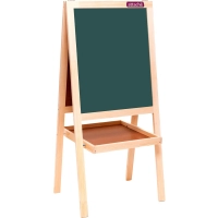 Доска-мольберт двухсторонний Attache 56x67см магнитно-маркерная/меловая