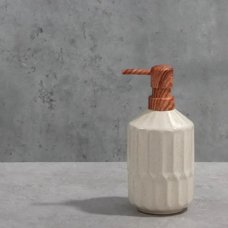 VETTA Дозатор для жидкого мыла "Античный камень", керамика