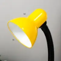 Лампа настольная RISALUX, Е27, 40 Вт, жёлтая