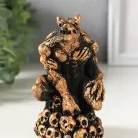 Фигурка гипс &laquo;Оборотень&raquo;, 13&times;7 см, коричневая