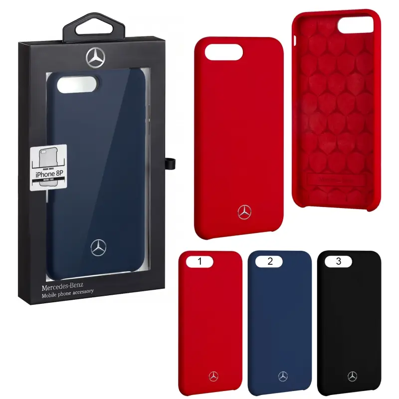 Чехол iPh 8 Plus Mercedes-Benz Silicone Case Чехол iPh 8 Plus Mercedes-Benz Silicone Case