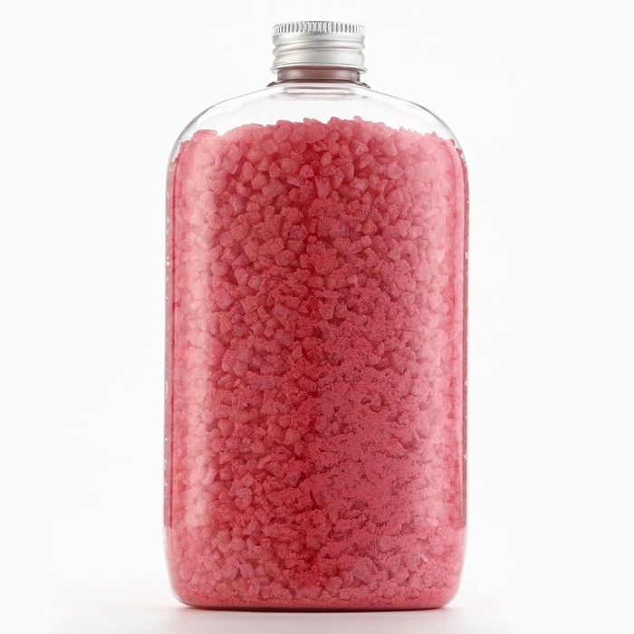 Природная морская соль для ванны, 700 г, аромат малины, КЛАДОВАЯ КРАСОТЫ Природная морская соль для ванны, 700 г, аромат малины, КЛАДОВАЯ КРАСОТЫ