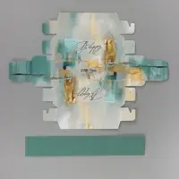 Коробка под 3 конфеты с ячейками &laquo;Текстура&raquo;, 14.5&times;6&times;3 см