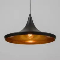 Светильник BayerLux Подвес &laquo;Дельта&raquo; 1&times;40 Вт E27 черный 36&times;36&times;118 см